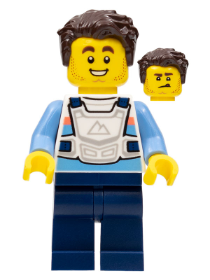 Harl Hubbs cty1488 - Lego City minifigure for sale at best price