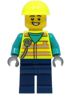 Truck driver cty1490 - Lego City minifigure for sale at best price