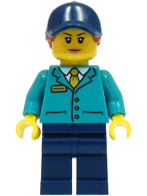 Gardien cty1495 - Figurine Lego City à vendre pqs cher