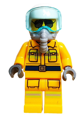 Pompier cty1502 - Figurine Lego City à vendre pqs cher
