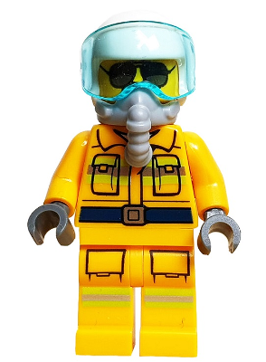 Firefighter cty1502 - Lego City minifigure for sale at best price