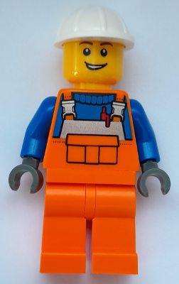 Ouvrier cty1509 - Figurine Lego City à vendre pqs cher
