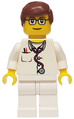 Médecin doc021 - Figurine Lego City à vendre pqs cher