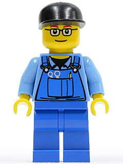 Technician ovr039 - Lego City minifigure for sale at best price