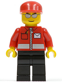 Postier post007 - Figurine Lego City à vendre pqs cher