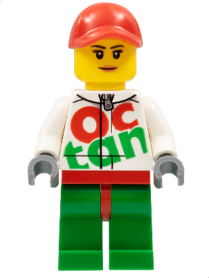 Méchanicienne rac060 - Figurine Lego City à vendre pqs cher