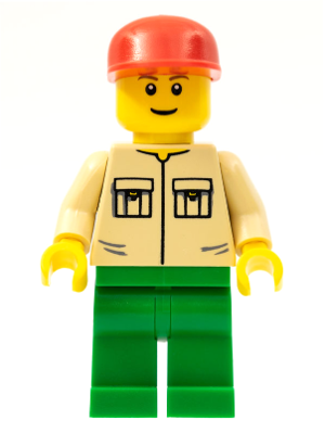 Inhabitant twn011 - Lego City minifigure for sale at best price