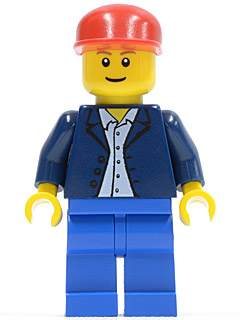 Inhabitant twn035 - Lego City minifigure for sale at best price