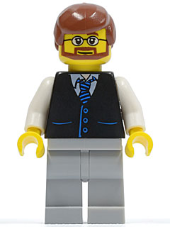 Man twn048 - Lego City minifigure for sale at best price