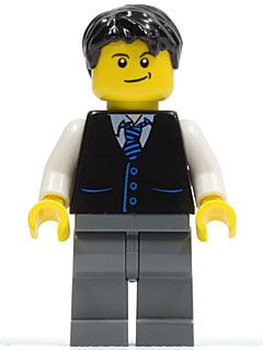 Inhabitant twn049 - Lego City minifigure for sale at best price