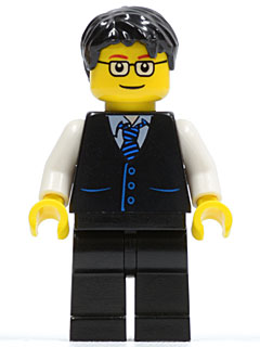 Inhabitant twn052 - Lego City minifigure for sale at best price
