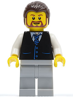Inhabitant twn135 - Lego City minifigure for sale at best price