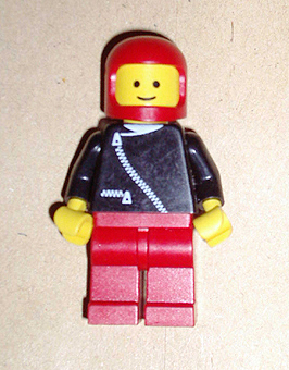Lego Harry Potter zip041 Jacket with Zipper - Black, Red Legs, Red Classic Helmet