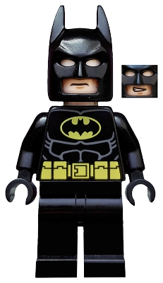 Lego City tlm082 Batman - Black Suit with Yellow Belt and Crest (Type 2 Cowl, no Cape)
