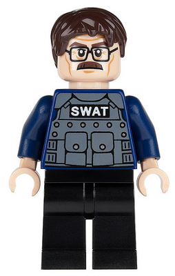 Commissioner Gordon sh063 - Figurine Lego DC Super Heroes à vendre pqs cher