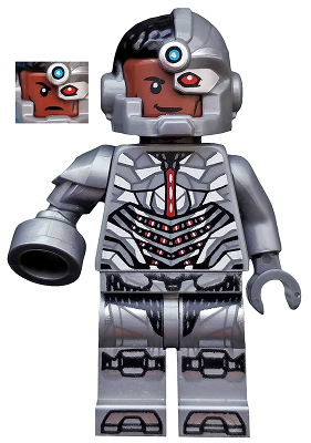 Cyborg sh436 - Figurine Lego DC Super Heroes à vendre pqs cher