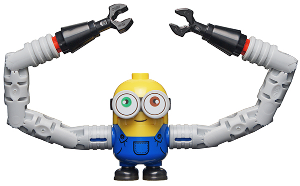 Minifig  Lego Despicable Me mnn015 Minion Bob - Robotic Arms