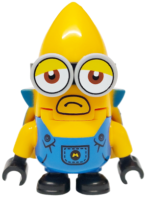 Minifig  Lego Despicable Me mnn021 Mega Minion Gus - Bright Light Orange Head, Arms and Body