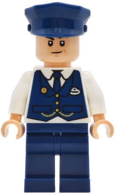 Minifig LEGO Disney dis196 Main Street, U.S.A. Fire Department Chief