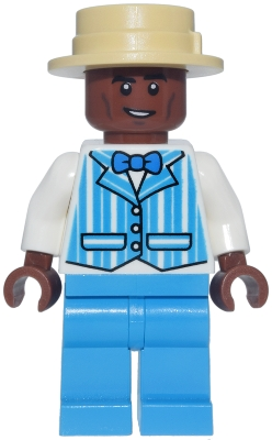 Minifig LEGO Disney dis200 Dapper Dans Quartet Member - Dark Azure Suit