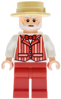Minifig LEGO Disney dis201 Dapper Dans Quartet Member - Red Suit