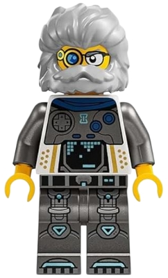 Lego Dreamzzz drm088 Mr. Oz - White and Pearl Dark Gray Suit