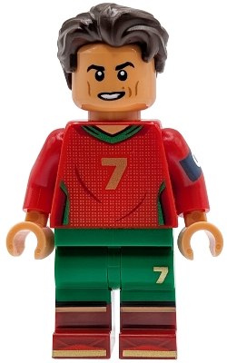 Minifig  LEGO Éditions edi003  Cristiano Ronaldo