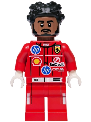 Minifig LEGO Éditions edi006 Lewis Hamilton