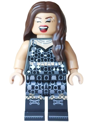 Minifig  LEGO Éditions edi011  Olivia Rodrigo - Black and Silver Outfit