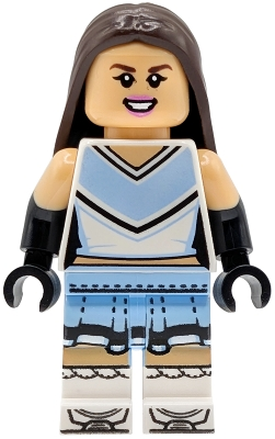 Minifig LEGO Éditions edi014 Olivia Rodrigo - Bright Light Blue and White Outfit