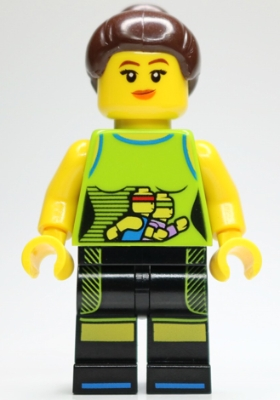 Minifig   gen092  5K Family Road Race Female 2017