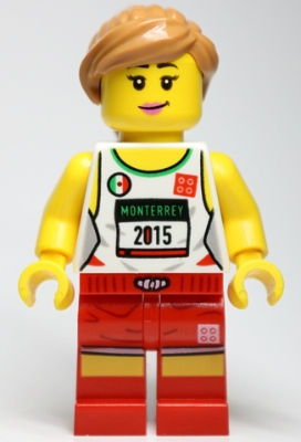 Minifig   gen126  5K Family Road Race Female 2015 Monterrey