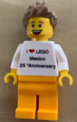 Minifig   gen138  25 Aniversario de LEGO en Mexico Minifigure