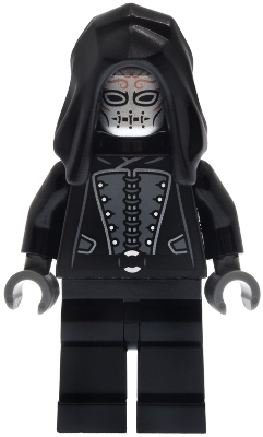 Minifig  Lego Harry Potter hp599  Death Eater - Black Hood, Black Arms