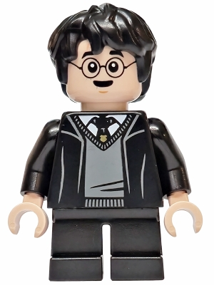 Minifig Lego Harry Potter hp607 Harry Potter - Hogwarts Robe, Black Tie, Surprised