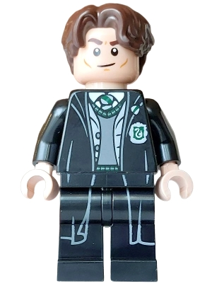 Minifig  LEGO Harry Potter hp620  Tom Riddle - Slytherin Robe Open, Light Bluish Gray Vest, Dark Bluish Gray Sweater