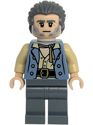 Minifig  Lego Icons poc046  Joshamee Gibbs - Sand Blue Vest