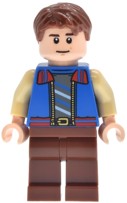 Minifig   st013  Will Byers - Blue Jacket, Reddish Brown Legs