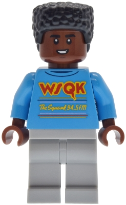 Minifig   st018  Lucas Sinclair - Dark Azure Shirt