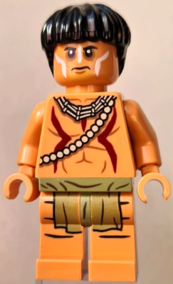Guerrier Hovitos iaj054 - Figurine Lego Indiana Jones à vendre pqs cher