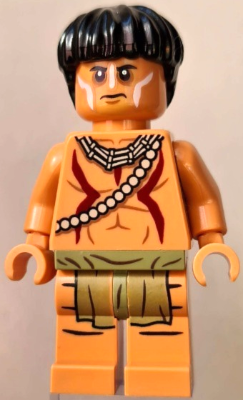 Hovitos Warrior iaj054 - Lego Indiana Jones minifigure for sale at best price