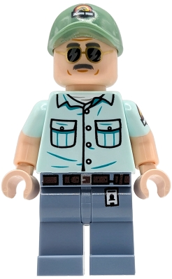 Minifig  LEGO Jurassic World jw144  Dr. Gerry Harding