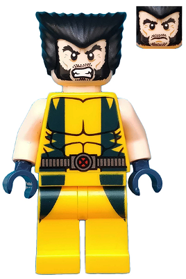 Wolverine sh017 - Figurine Lego Marvel à vendre pqs cher
