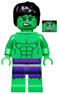 Hulk sh037 - Lego Marvel minifigure for sale at best price