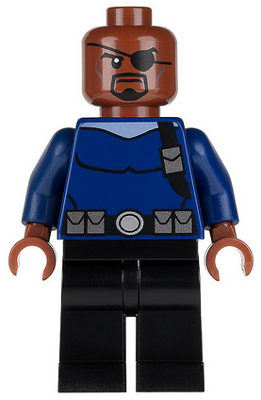 Nick Fury sh056 - Lego Marvel minifigure for sale at best price