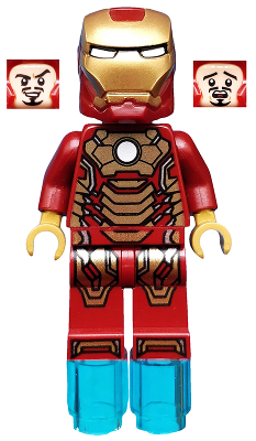 Lego Iron Man Mark 42 Armor 76006 Super Heroes Minifigure