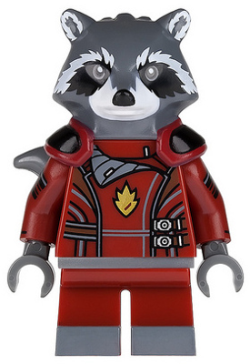Rocket Raccoon sh090 - Figurine Lego Marvel à vendre pqs cher