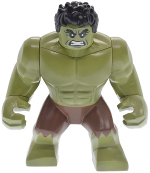 Minifig  LEGO Marvel Super Heroes sh1138  Hulk - Giant, Reddish Brown Pants with Frayed Edges