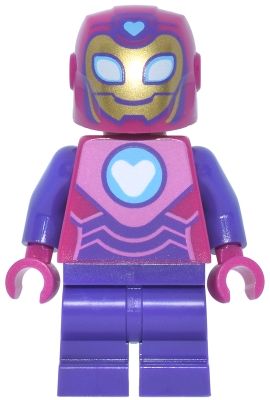 Minifig  LEGO Marvel Super Heroes sh1144  Ironheart - Magenta Armor