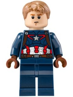 Captain America sh184 - Lego Marvel minifigure for sale at best price